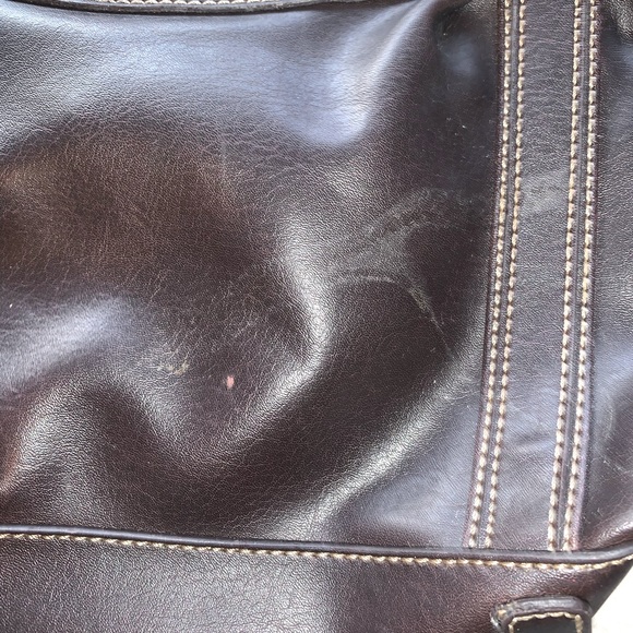 Brown and green Liz Claiborne purse - Picture 11 of 11